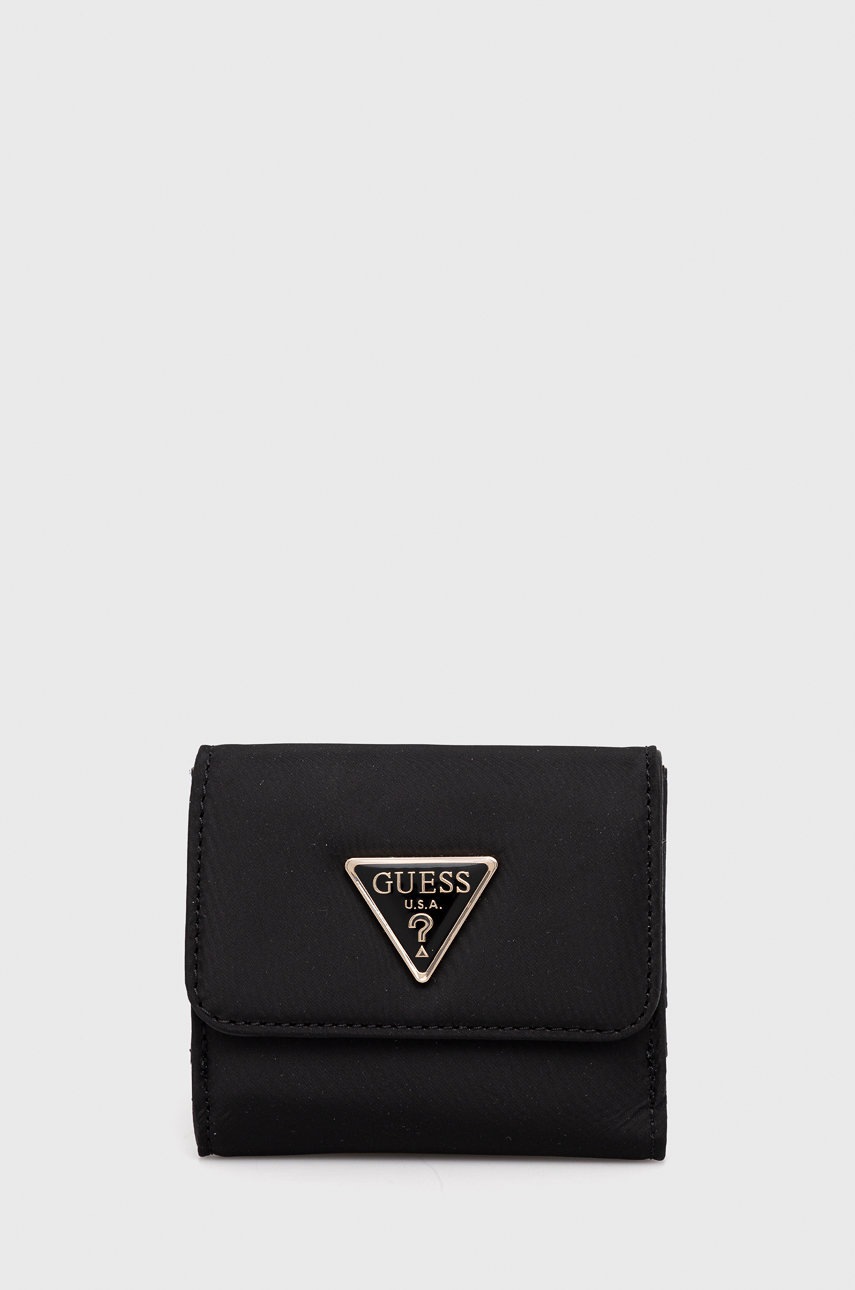 

Портфейл Guess дамски в черно, Черен