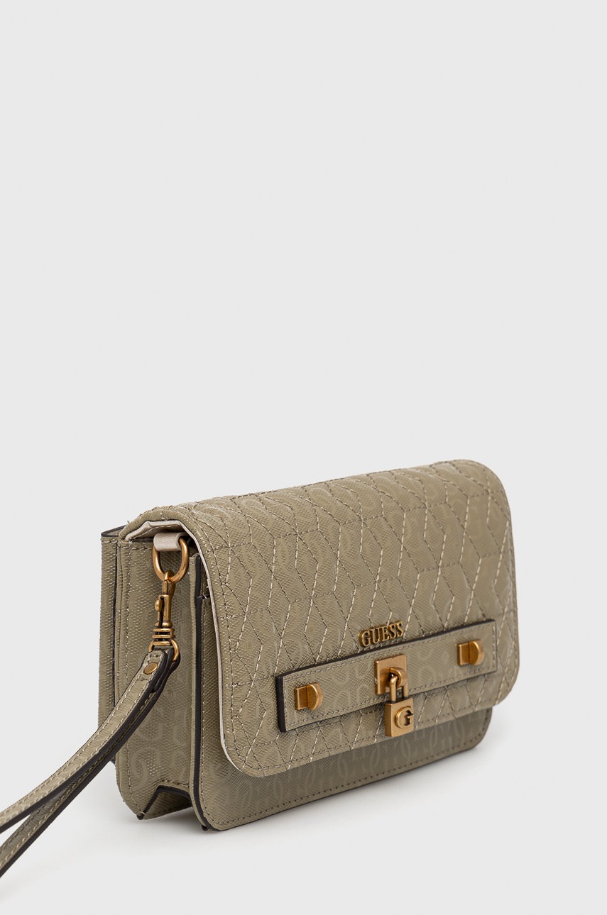 

Клатч Guess цвет бежевый