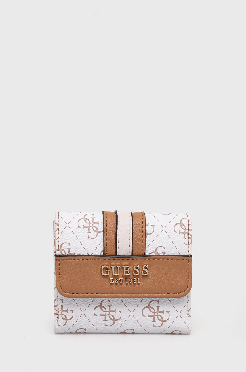

Портфейл Guess дамски в бяло, Бял