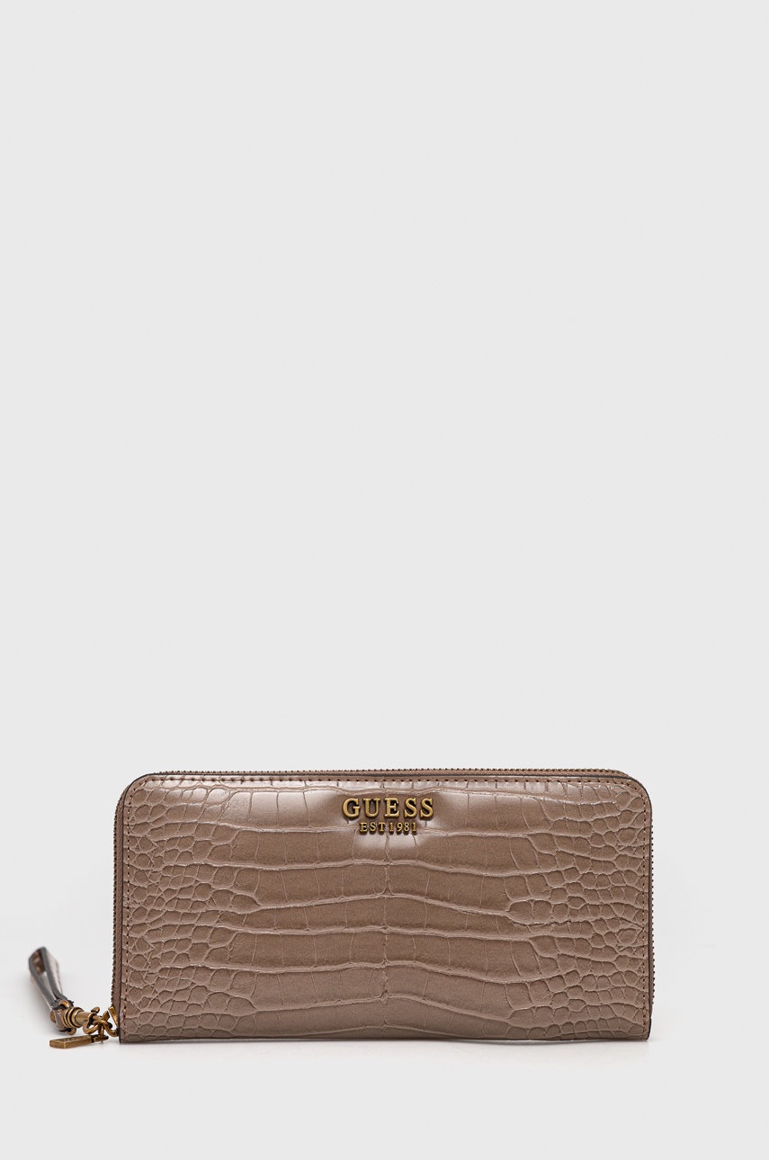 

Портфейл Guess дамски в кафяво, Кафяв