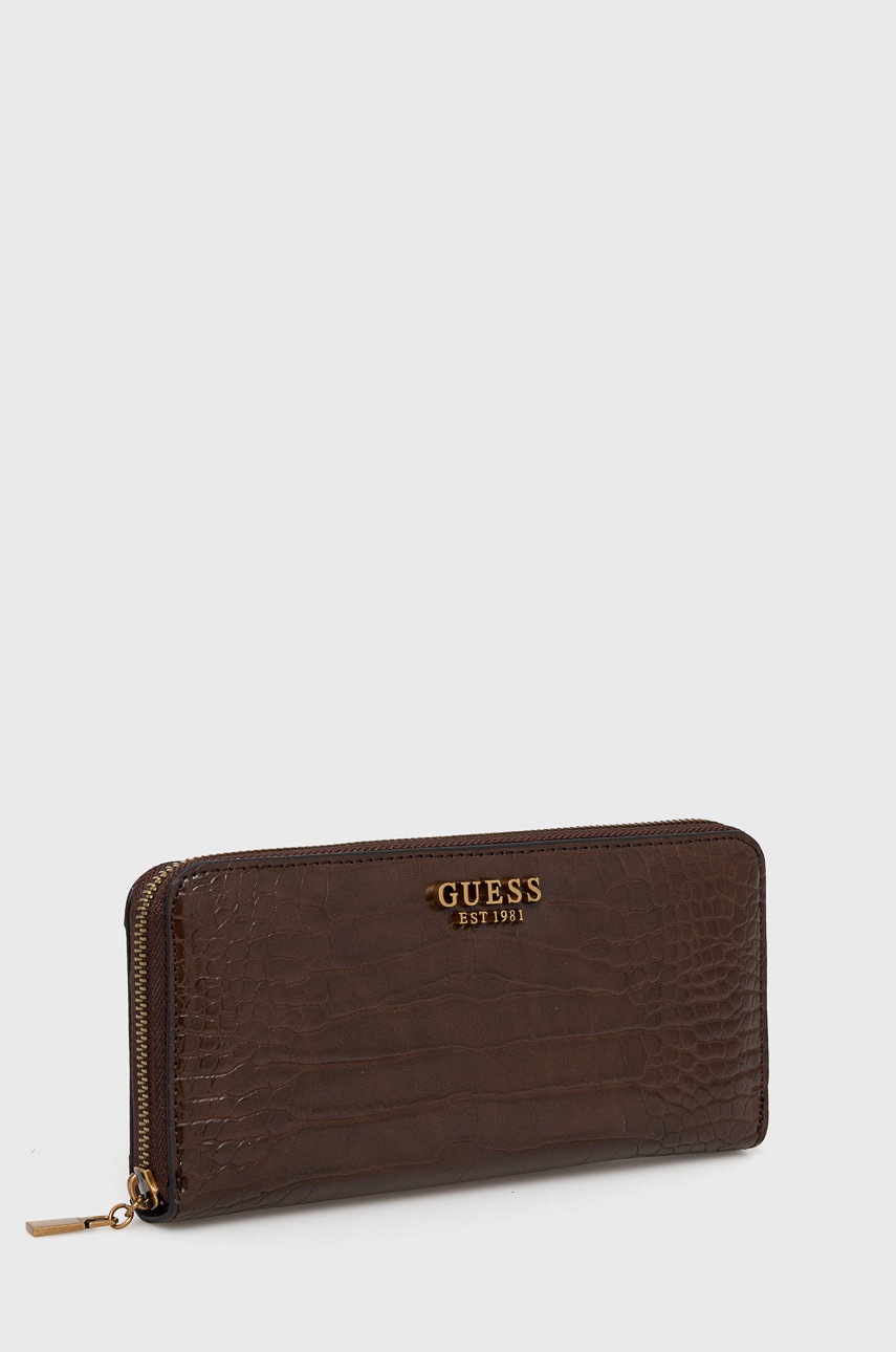 

Гаманець Guess жіночий колір коричневий