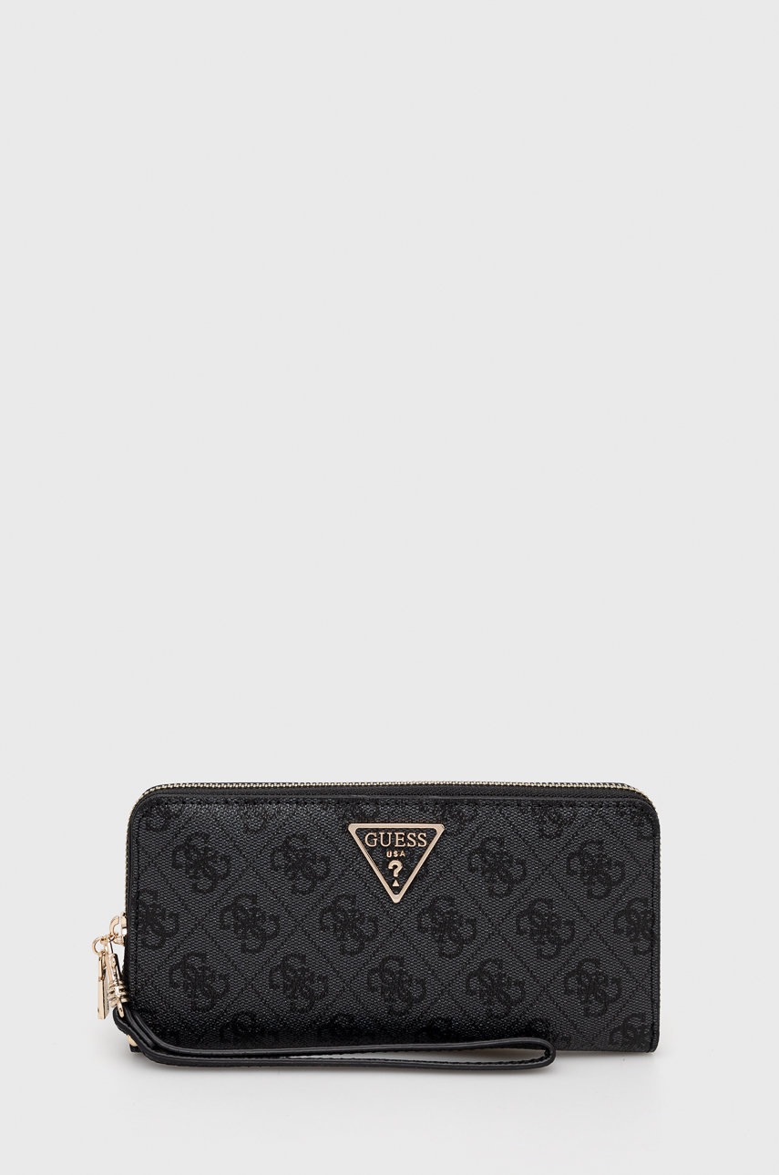 

Портфейл Guess LAUREL дамски в черно SWSG85 00460, Черен