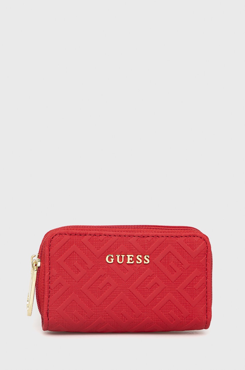 

Портфейл Guess дамски в червено, Червен