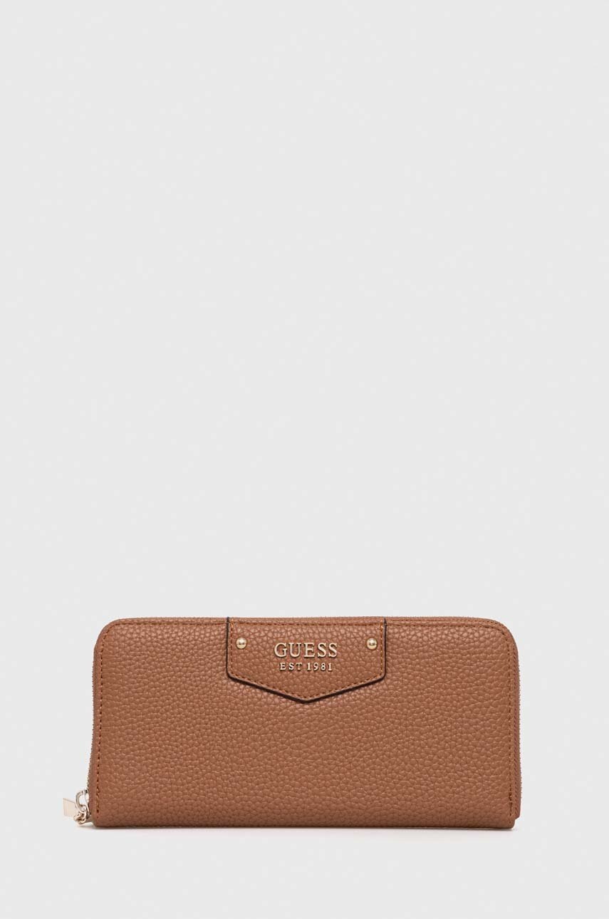 

Кошелек Guess женский цвет коричневый