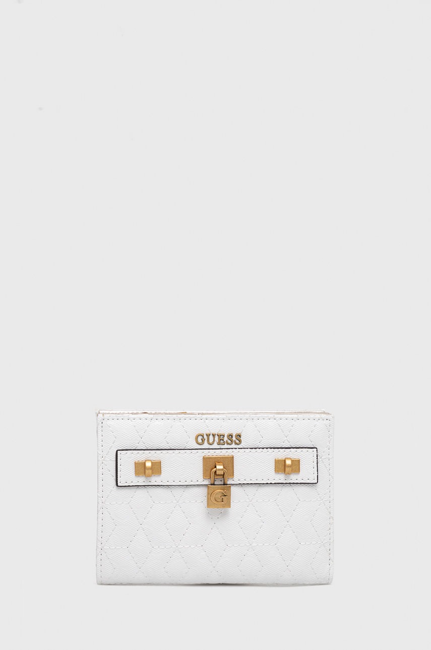 

Портфейл Guess дамски в бяло, Бял