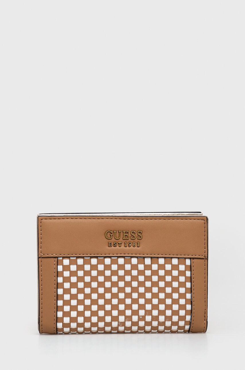

Гаманець Guess жіночий колір коричневий