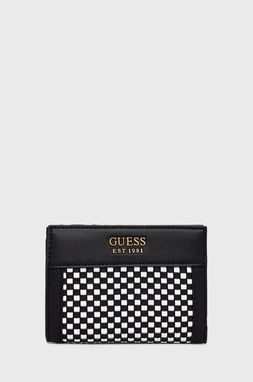 

Портфейл Guess дамски в черно, Черен