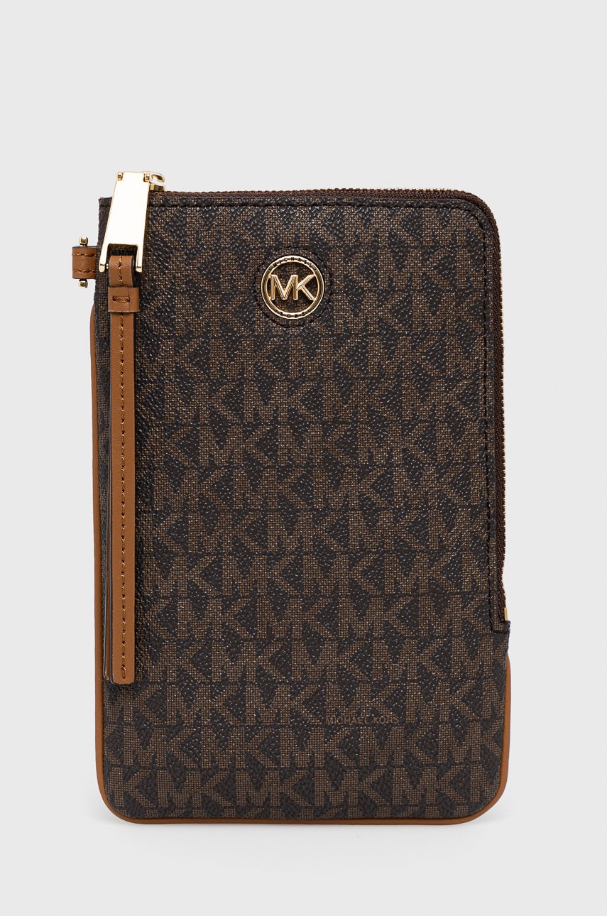 

Кошелек MICHAEL Michael Kors женский цвет коричневый