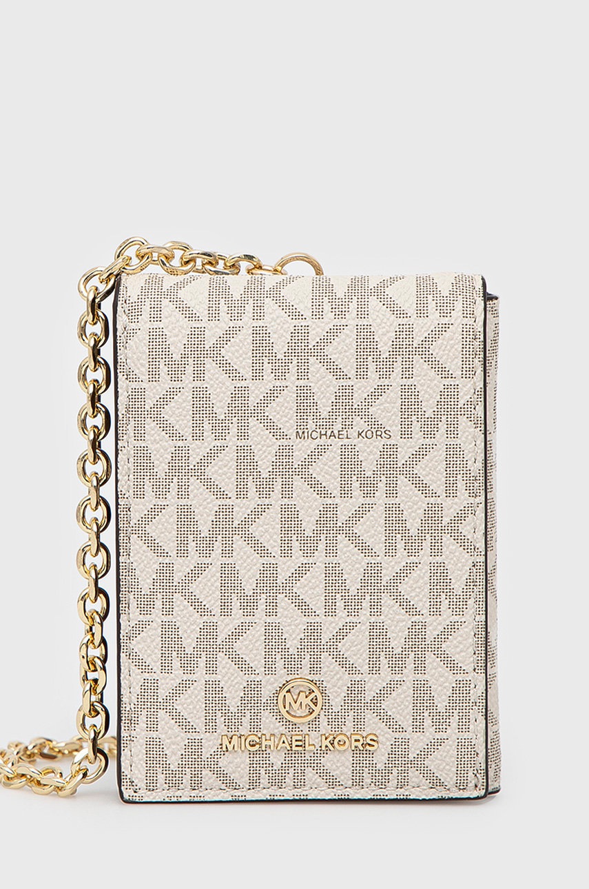 

Портфейл MICHAEL Michael Kors дамски в бежово, Бежов