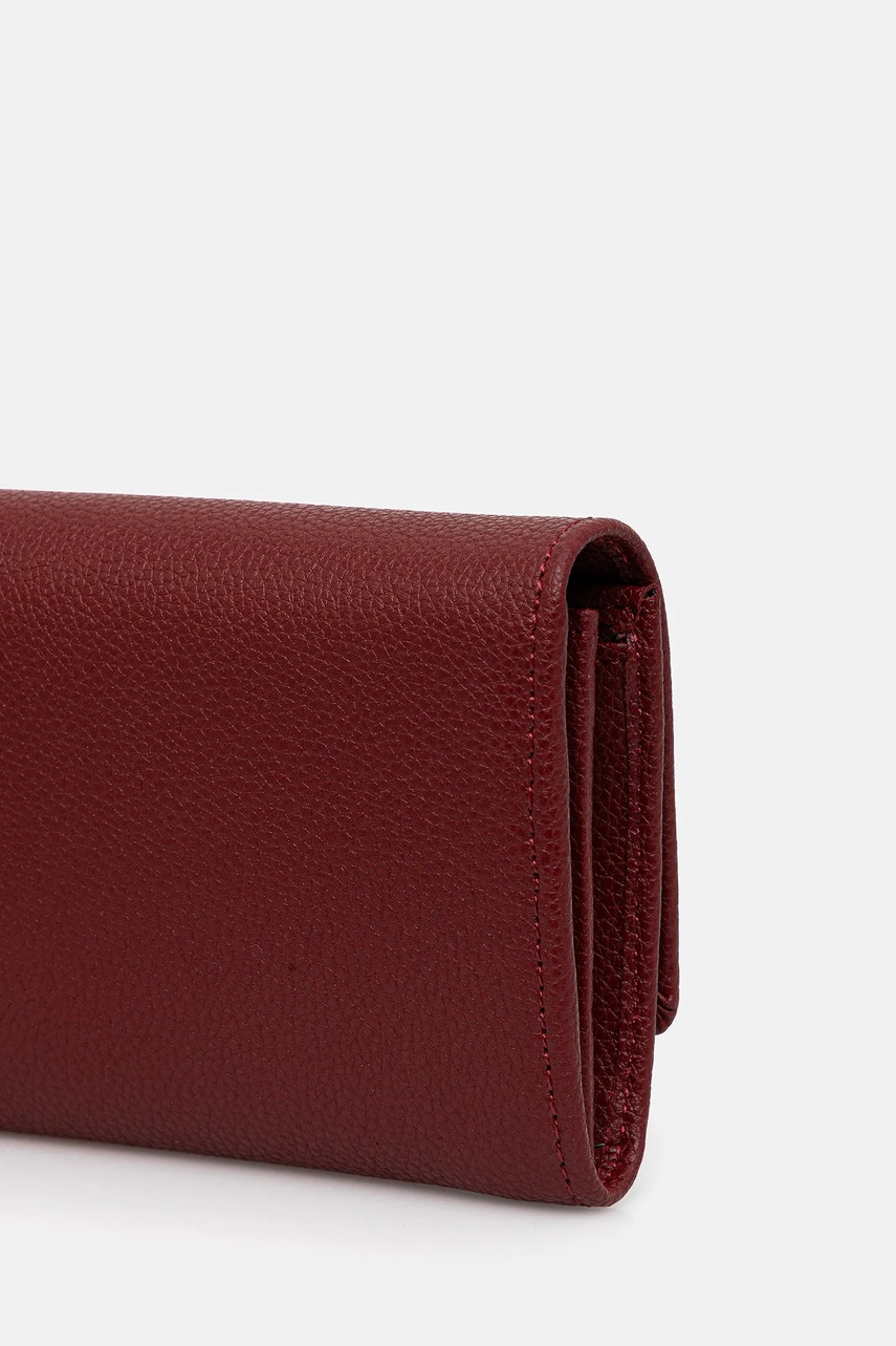 Кожаный кошелек Patrizia Pepe женский цвет бежевый CQ0215 L001