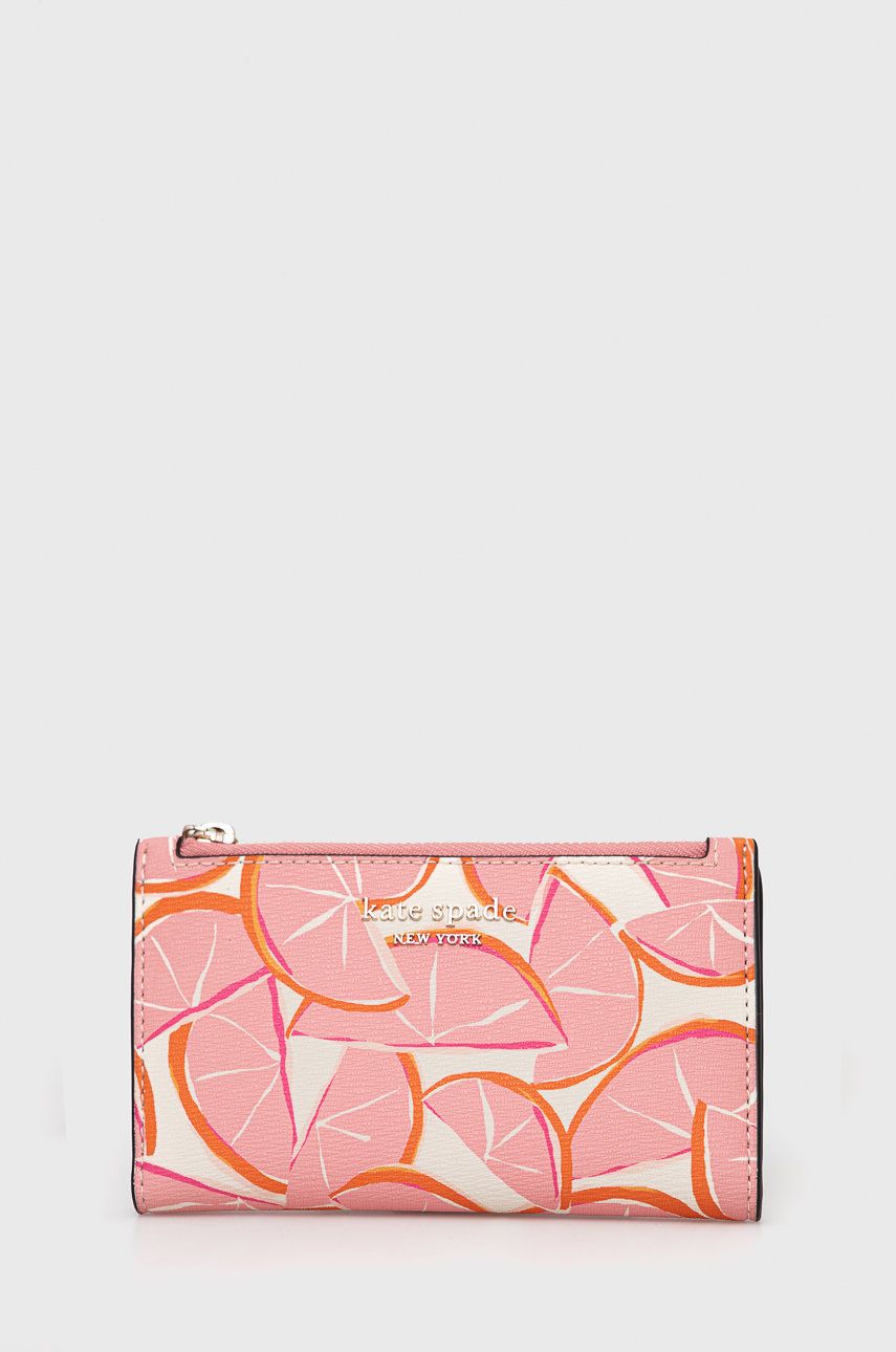 Kate Spade portofel femei, culoarea roz Accesorii imagine noua