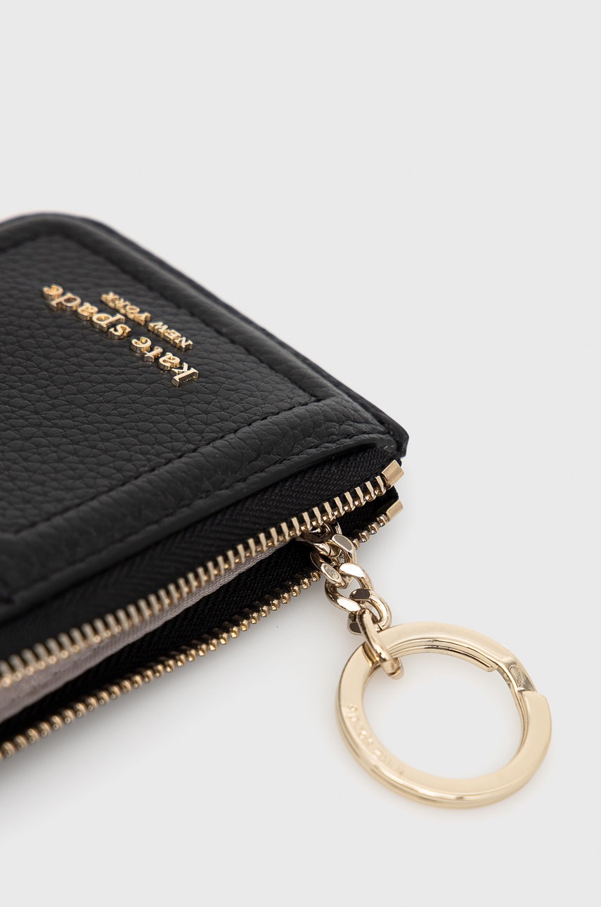

Шкіряний чохол для ключів Kate Spade жіночий колір чорний