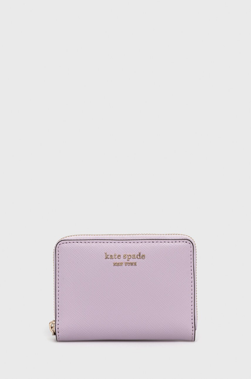 Kate spade portofel de piele femei, culoarea violet