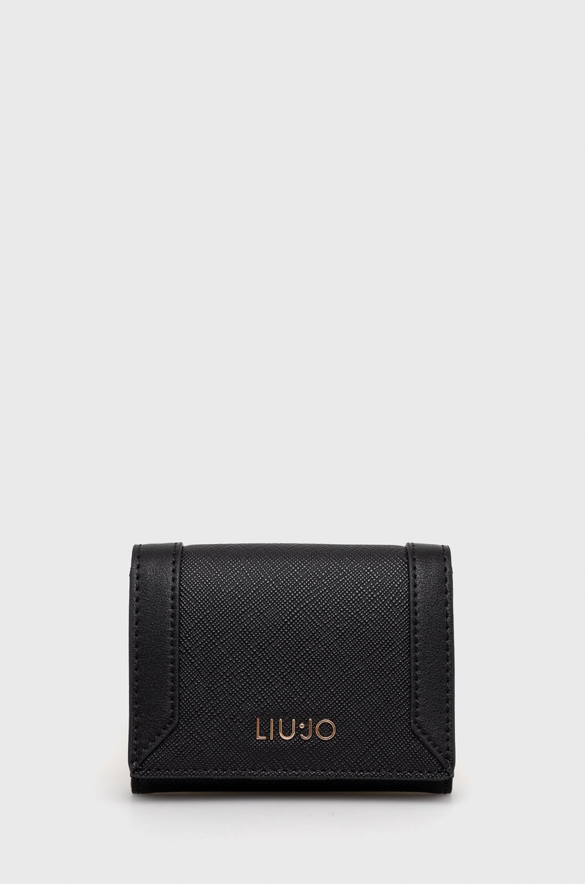 

Портфейл Liu Jo дамски в черно, Черен