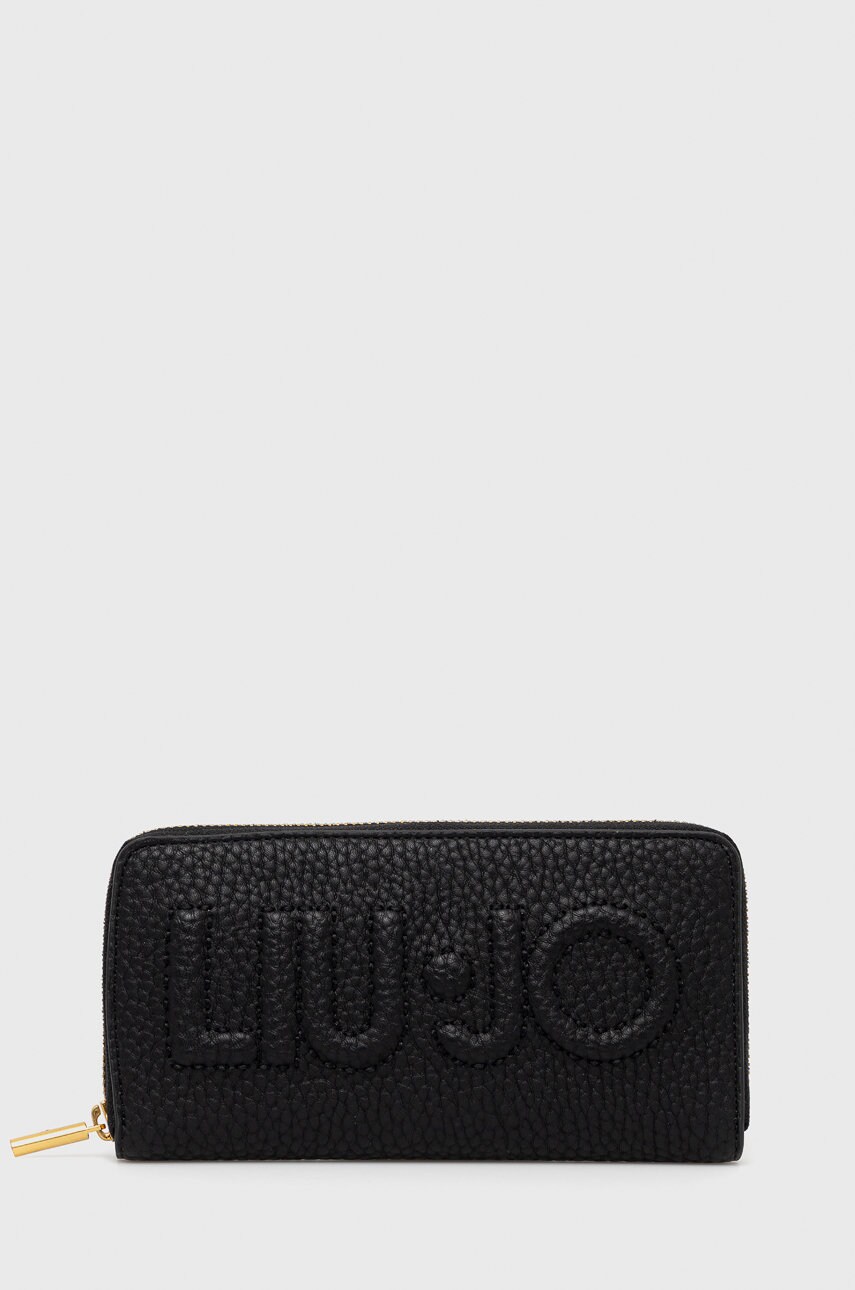 

Портфейл Liu Jo дамски в черно, Черен