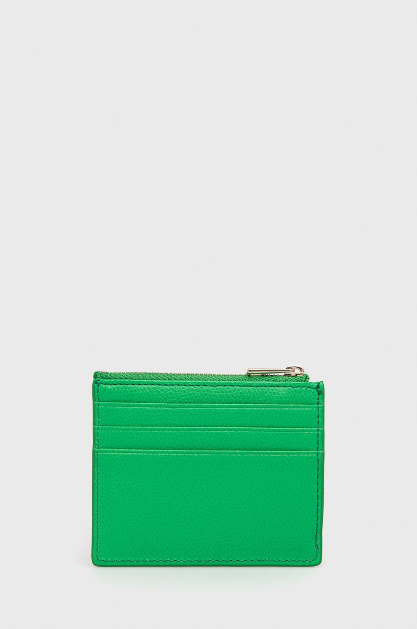 

Кожаный чехол на карты Furla женский цвет зелёный