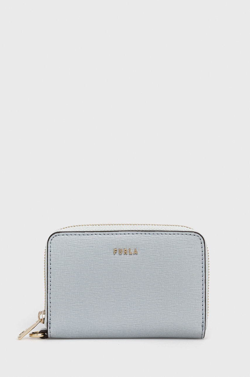 

Кожен портфейл Furla дамски, Син