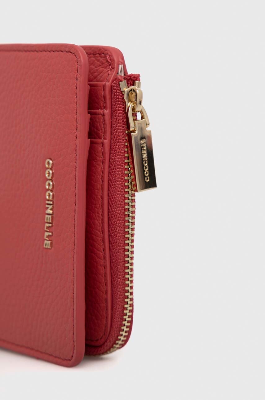 

Кошелек Coccinelle женский цвет красный