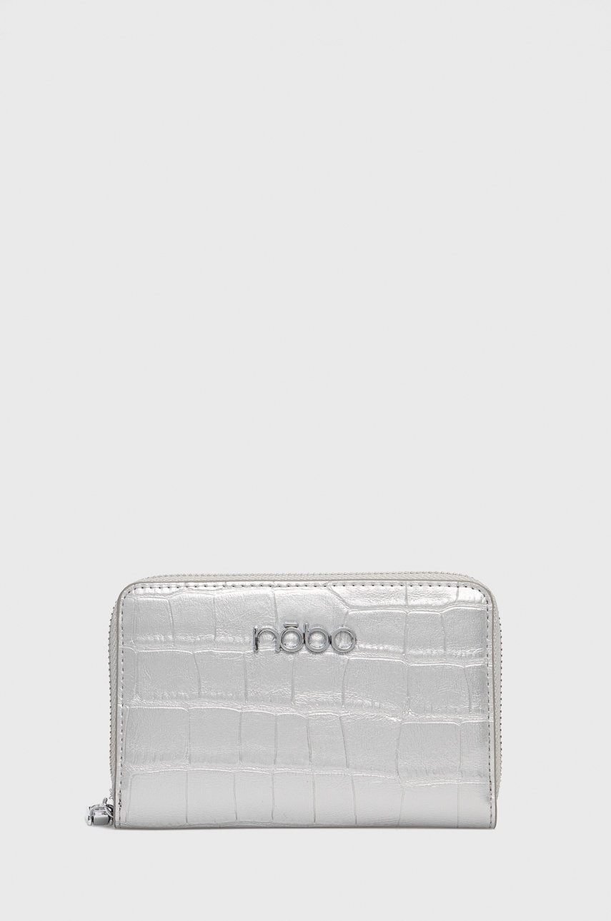 

Портфейл Nobo дамски в сребристо, Сребърен