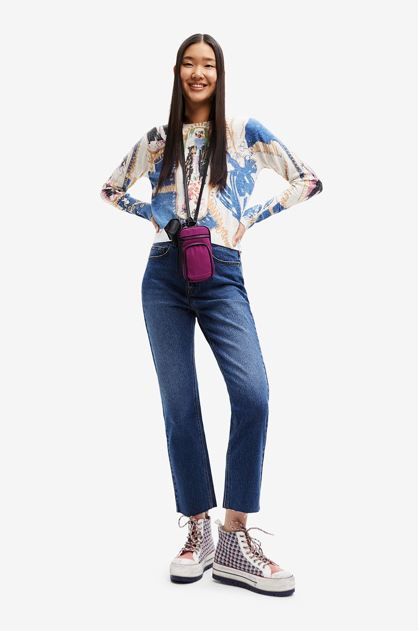 Desigual etui pentru telefon femei, culoarea roz