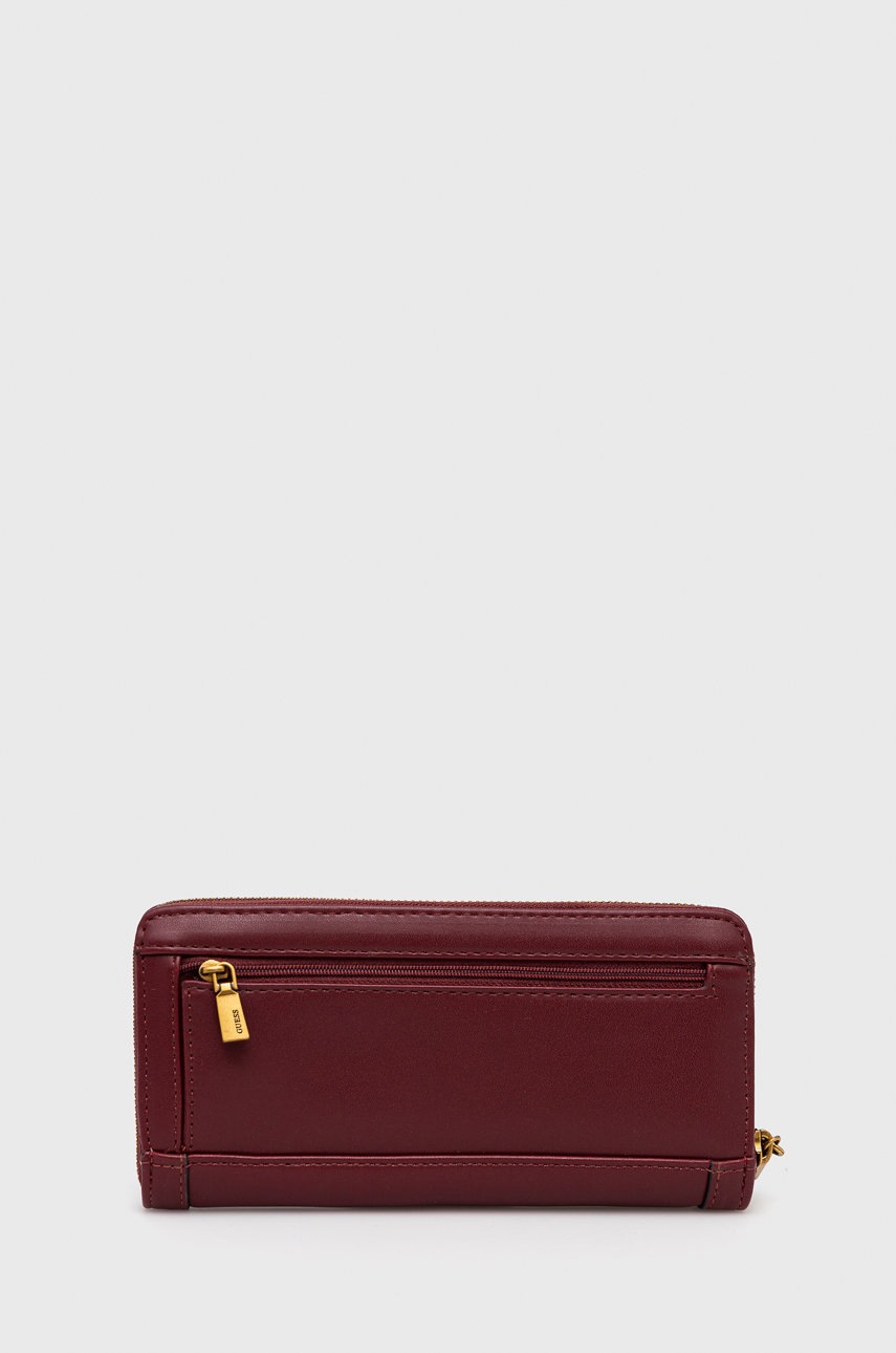 

Кошелек Guess женский цвет бордовый
