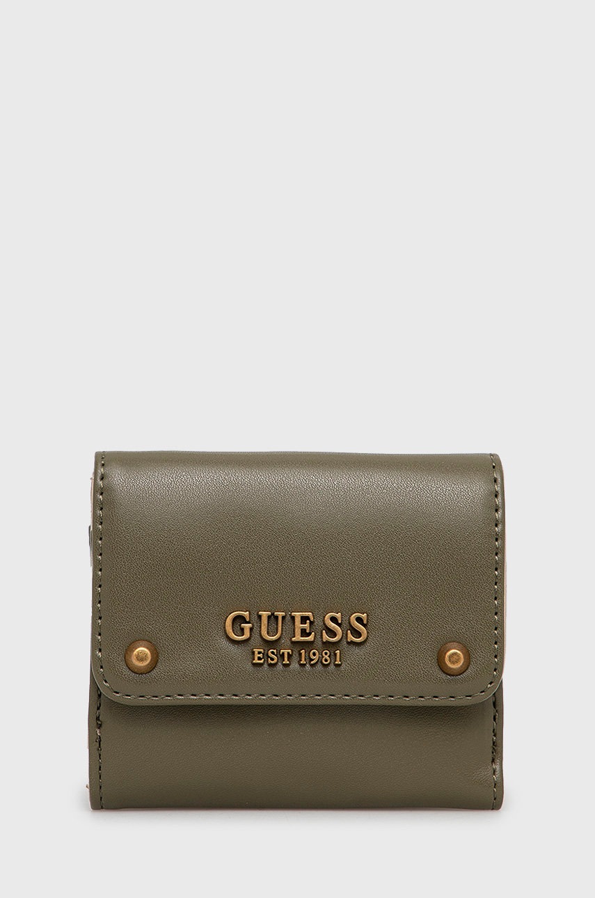 

Портмоне Guess дамски в зелено, Зелен