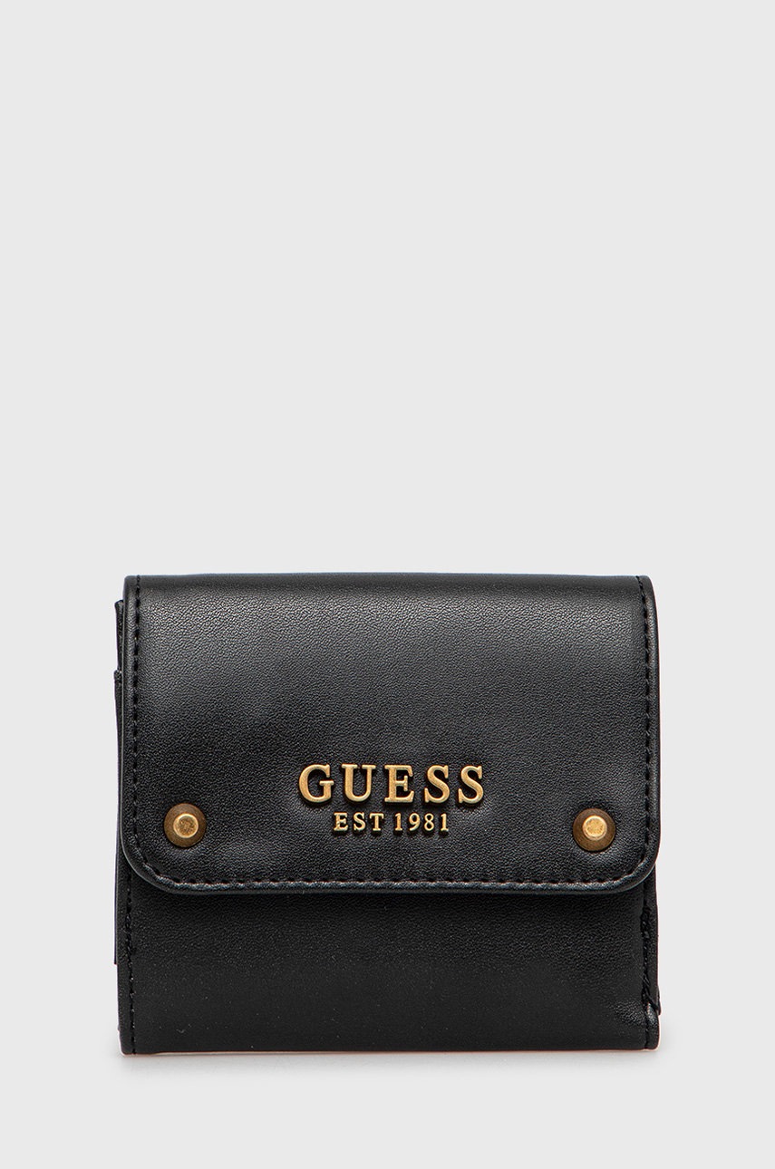 

Портмоне Guess дамски в черно, Черен