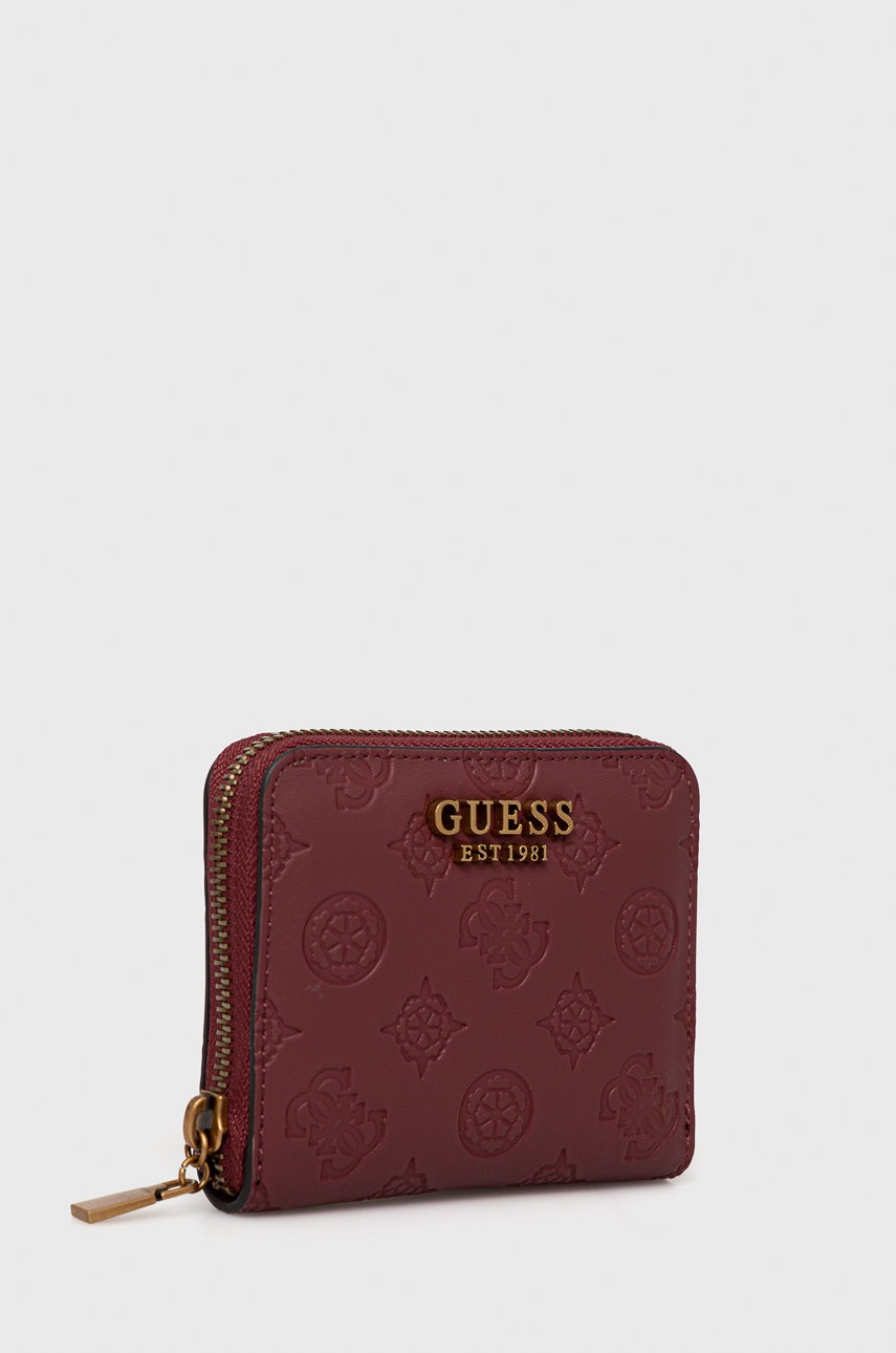 

Кошелек Guess женский цвет бордовый