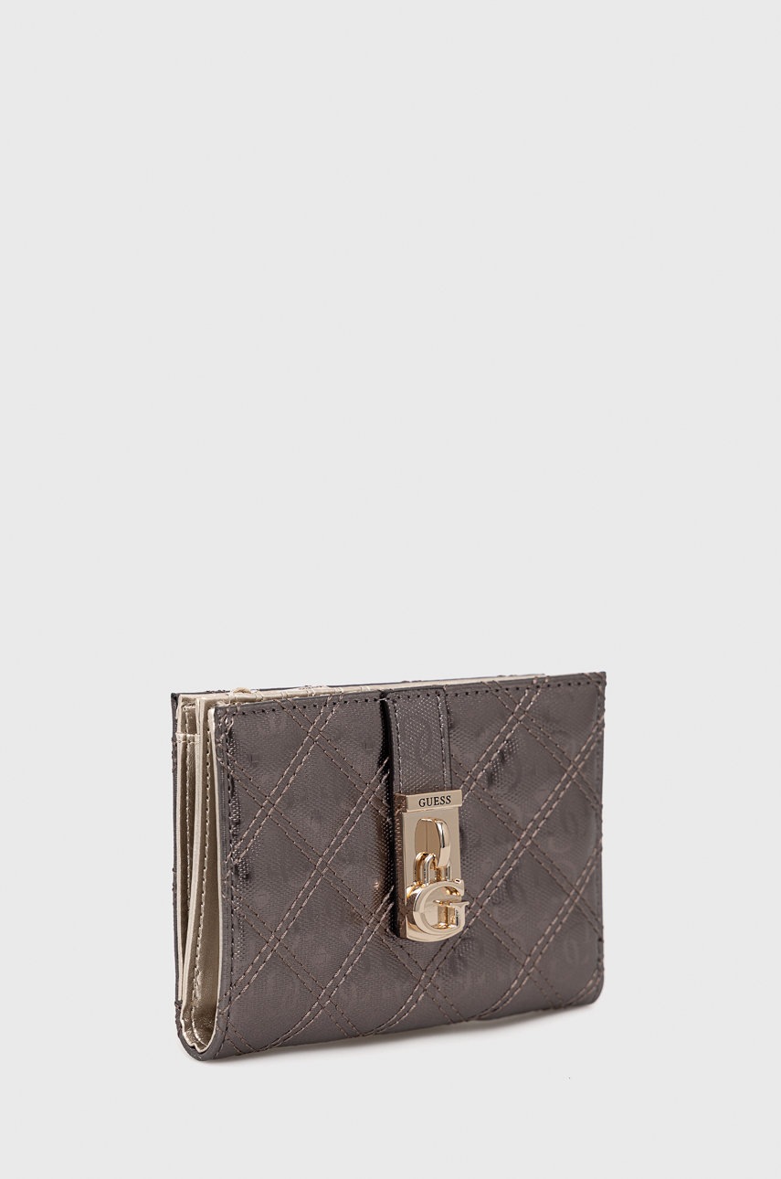 

Кошелек Guess женский цвет серебрянный