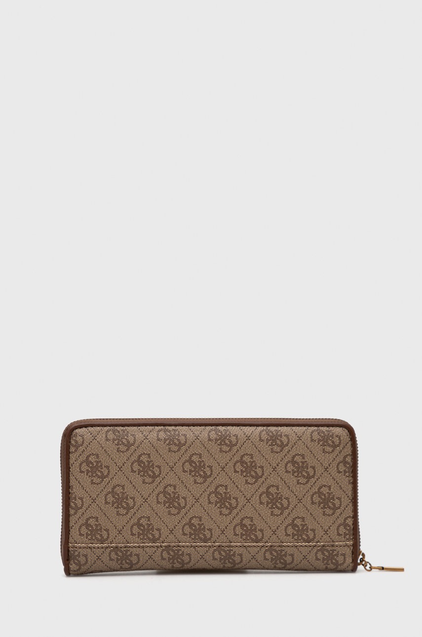 

Кошелек Guess женский цвет коричневый