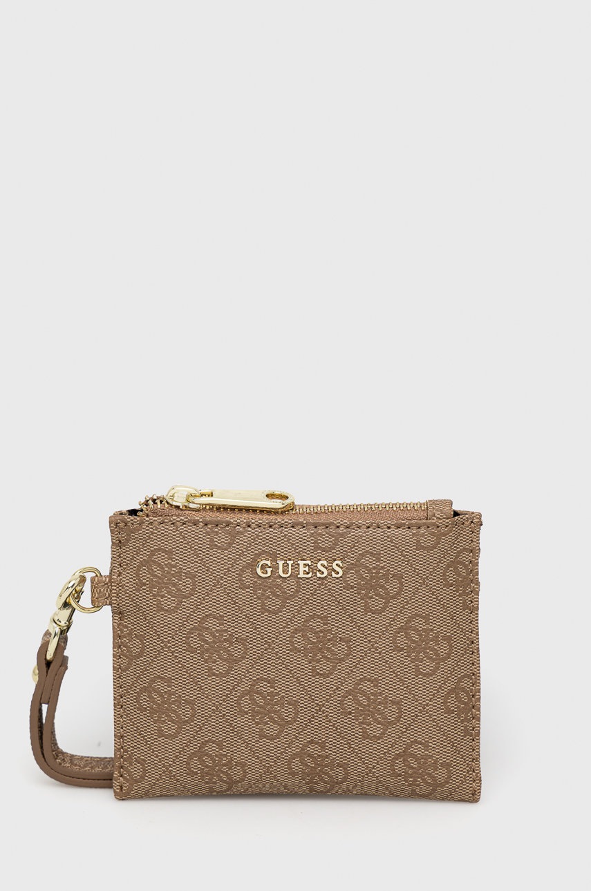 

Калъф за карти Guess в кафяво, Кафяв
