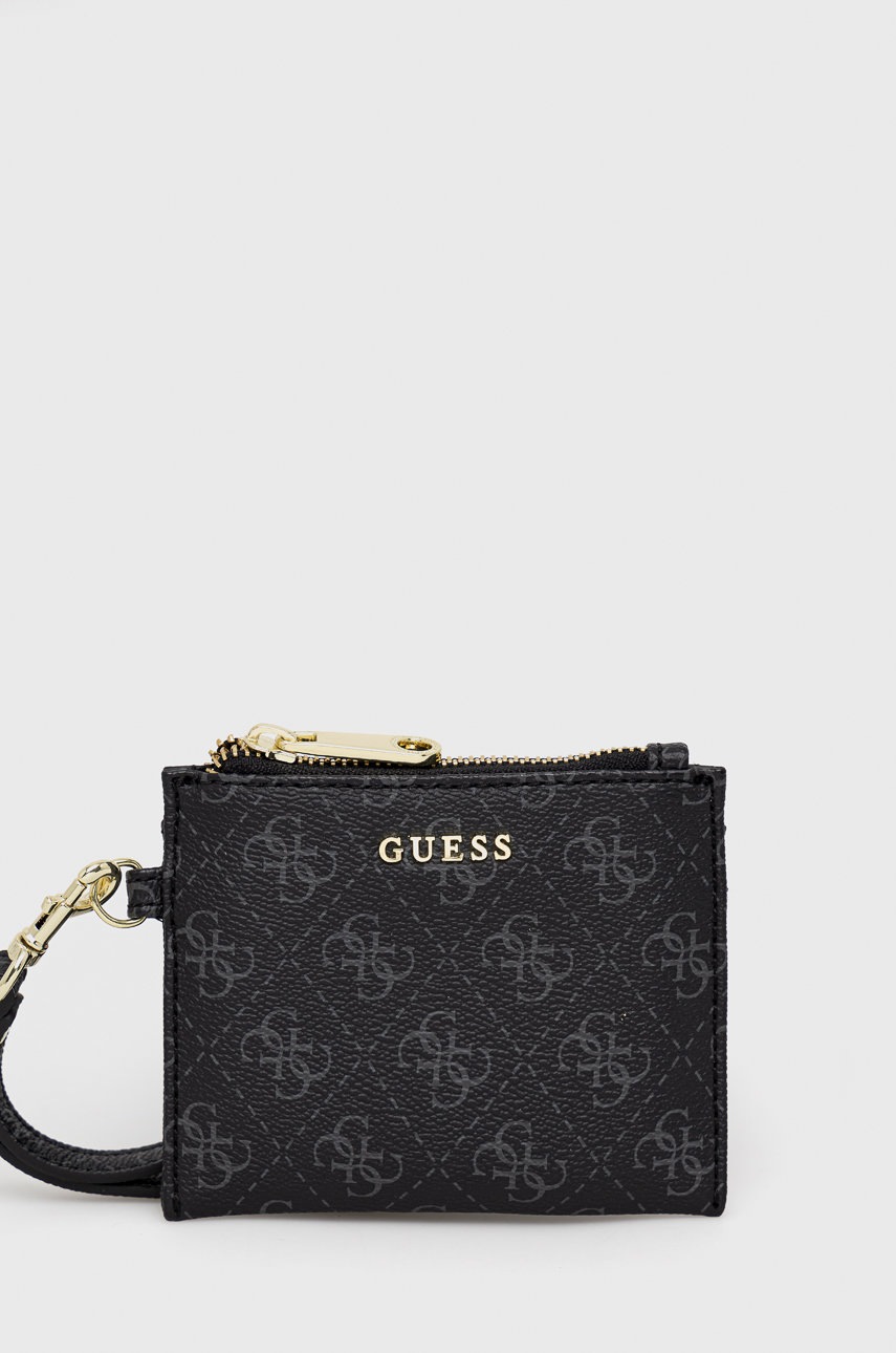 

Калъф за карти Guess в черно, Черен