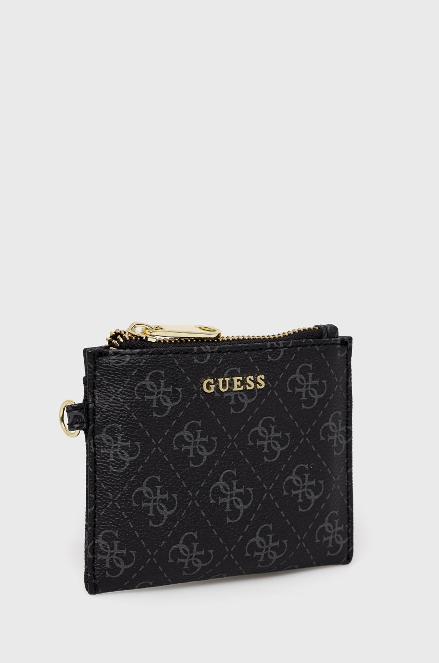 

Чохол для карти Guess жіночий колір чорний