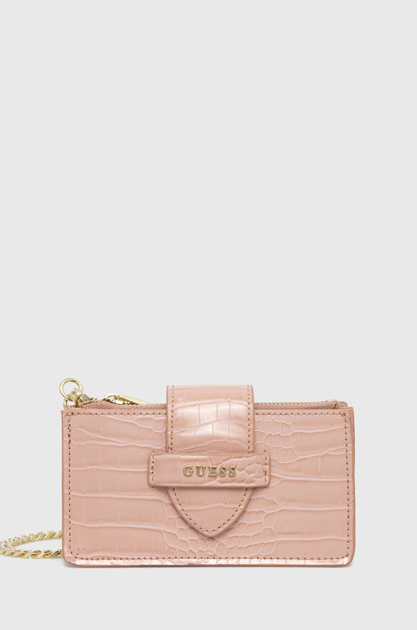 

Клъч Guess в розово, Розов