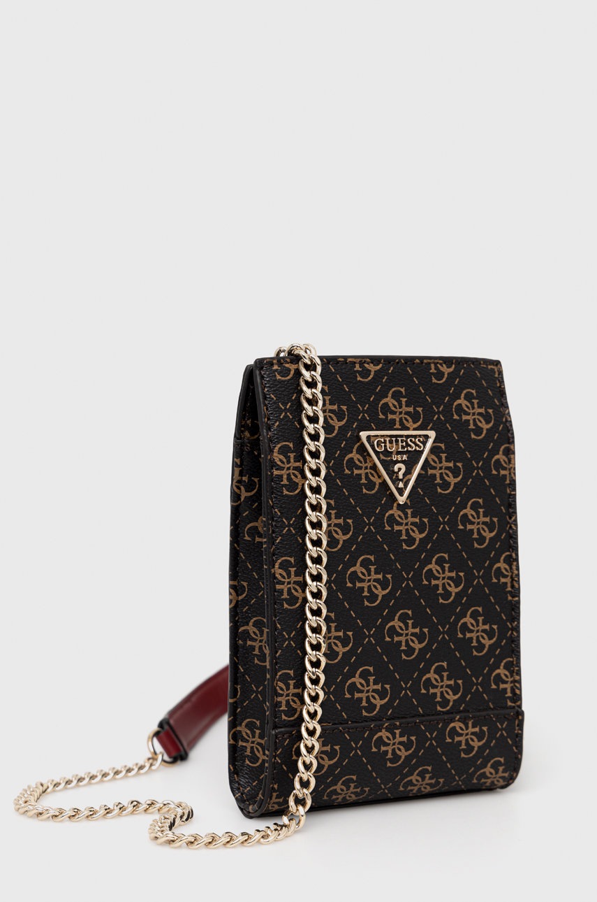 

Чохол для телефону Guess колір коричневий