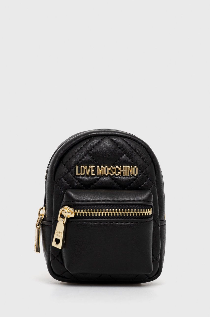 Love Moschino brelok damski kolor czarny