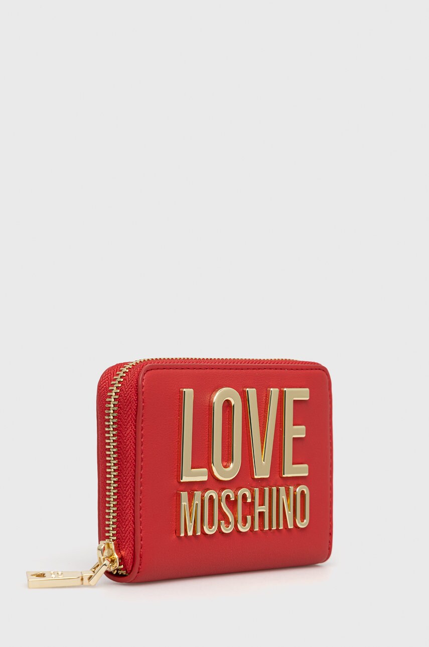 

Гаманець Love Moschino жіночий колір червоний
