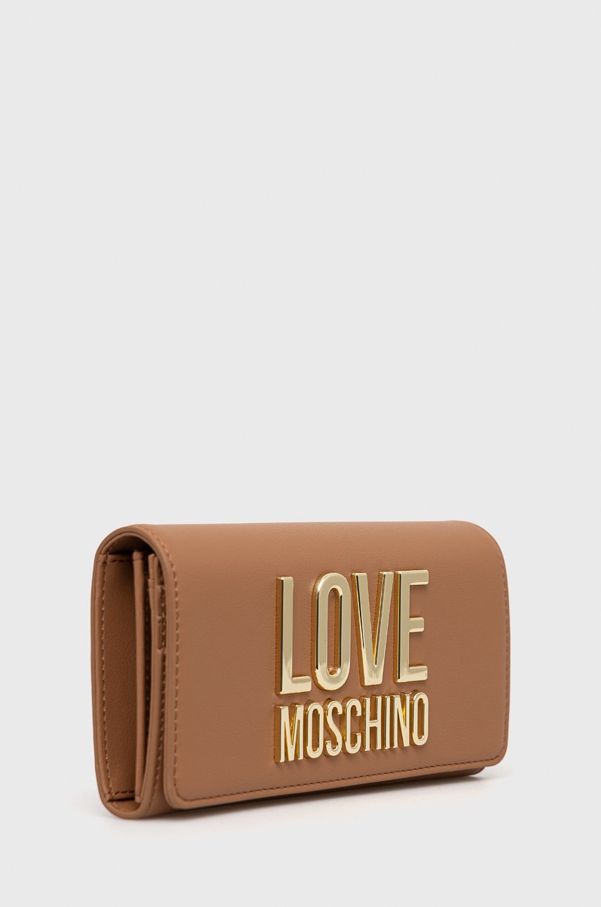 

Гаманець Love Moschino жіночий колір коричневий