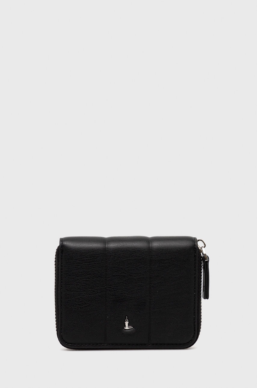 

Портмоне Trussardi дамски в черно, Черен