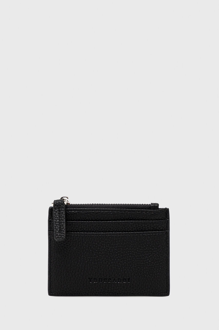 

Портмоне Trussardi дамски в черно, Черен