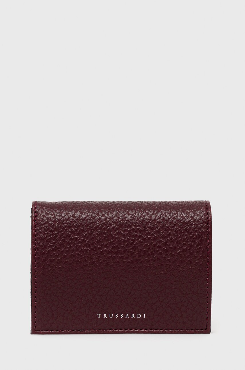 Trussardi portofel femei, culoarea violet