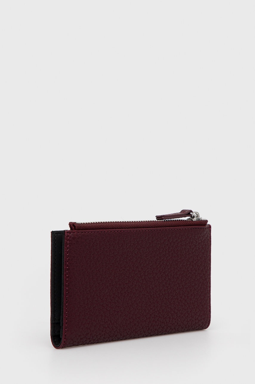 

Кошелек Trussardi женский цвет бордовый