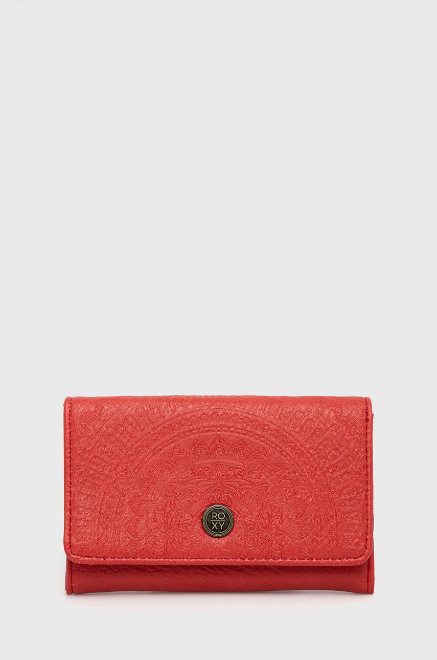 Roxy portfel damski kolor czerwony