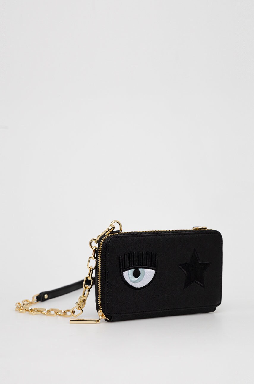 

Клатч Chiara Ferragni Eye Star цвет чёрный