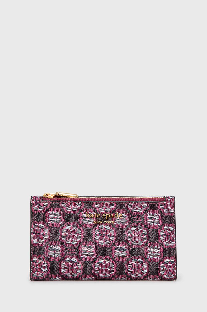 Kate Spade portofel femei, culoarea roz ACCESORII imagine megaplaza.ro