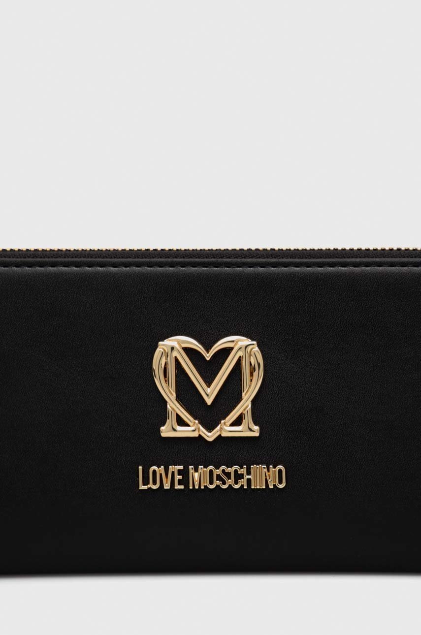 

Гаманець Love Moschino жіночий колір чорний
