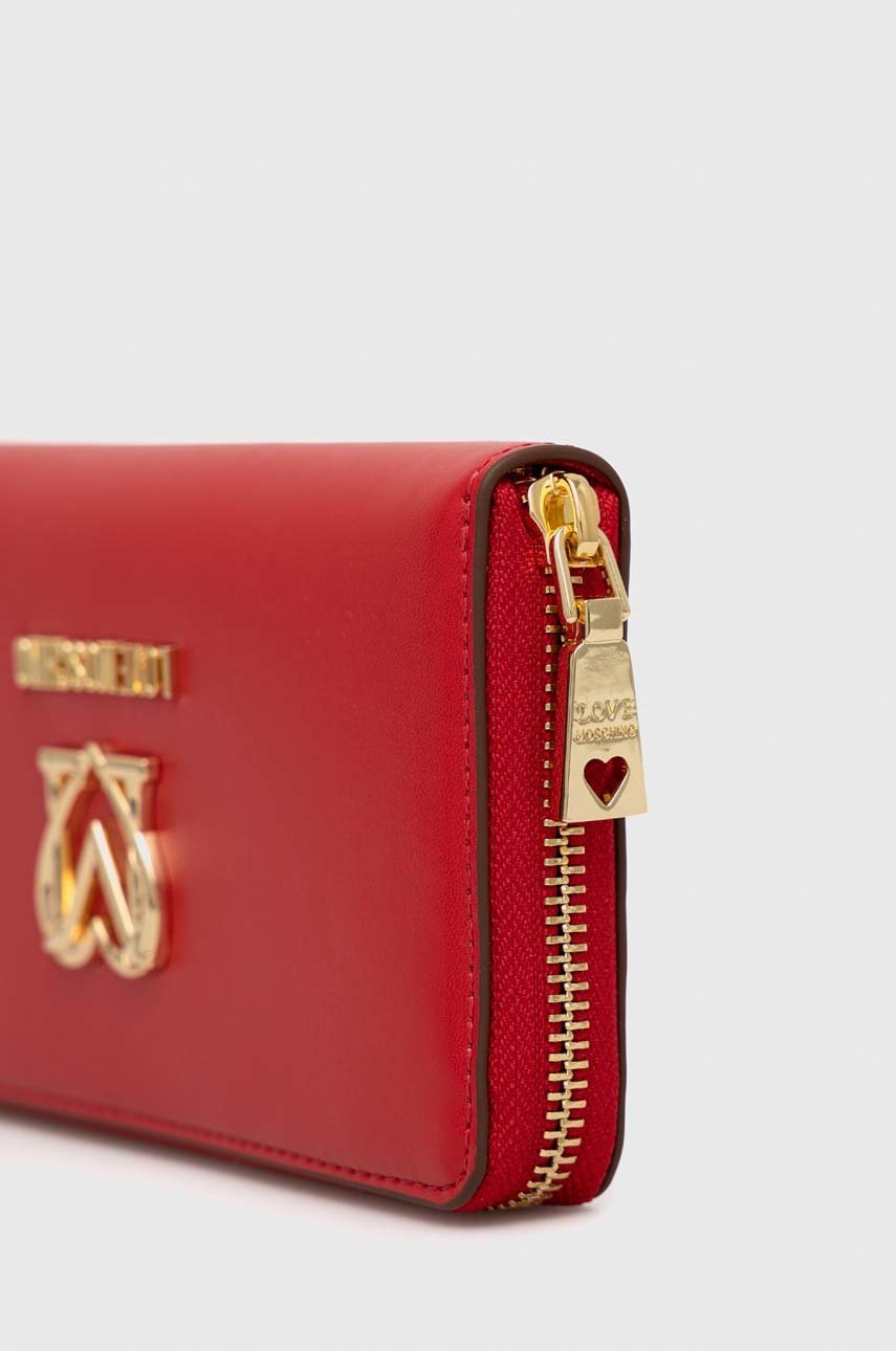

Гаманець Love Moschino жіночий колір червоний