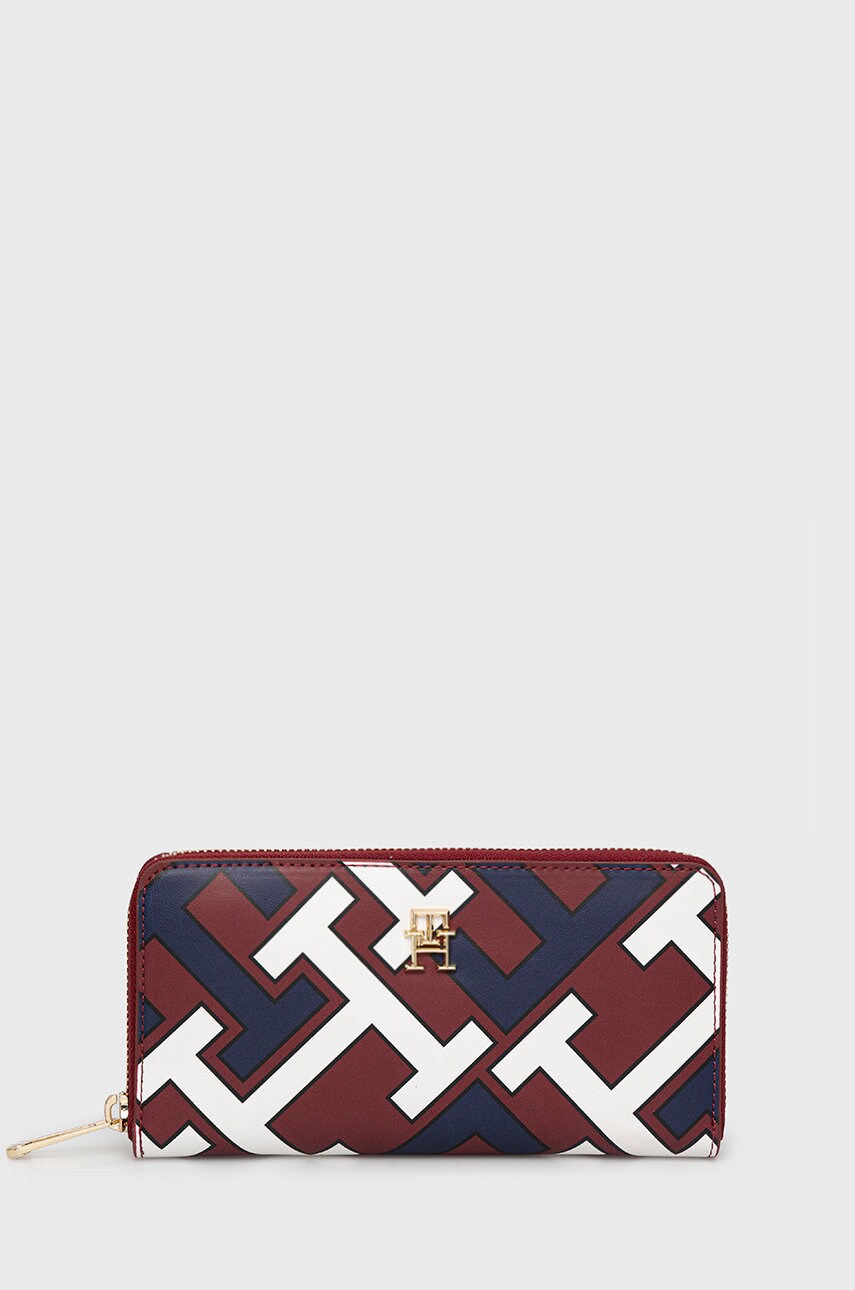 

Портмоне Tommy Hilfiger дамски в бордо