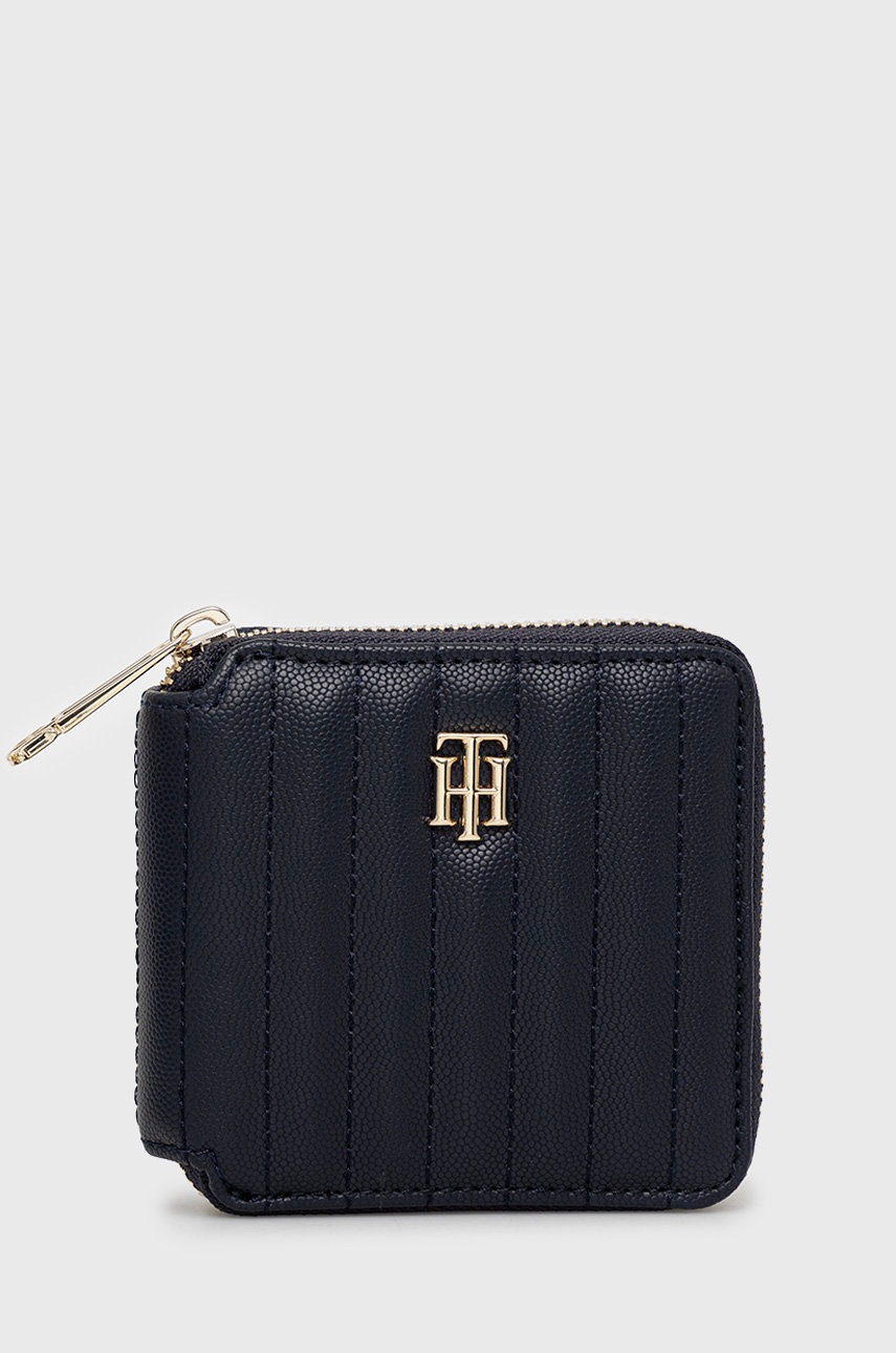 

Портмоне Tommy Hilfiger дамски в тъмносиньо, Тъмносин