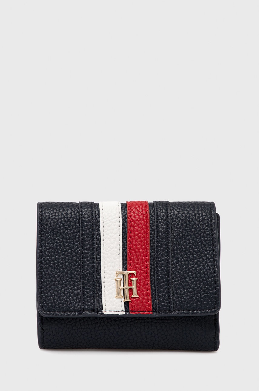 

Портфейл Tommy Hilfiger дамски в тъмносиньо, Тъмносин